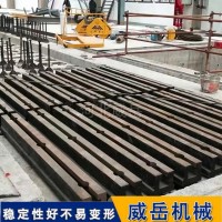 地軌廠家 鑄鐵地軌承載好 鑄鐵地梁精度1級耐磨防銹